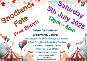 Snodland Fete 2025